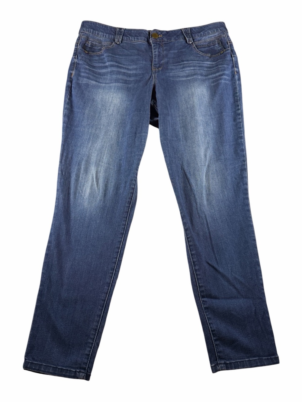 Democracy Women's Skinny-Leg Jeans in Indigo Wash